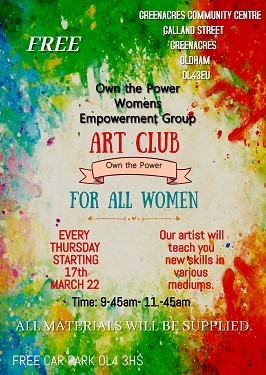 Own the Power Art Club Image
